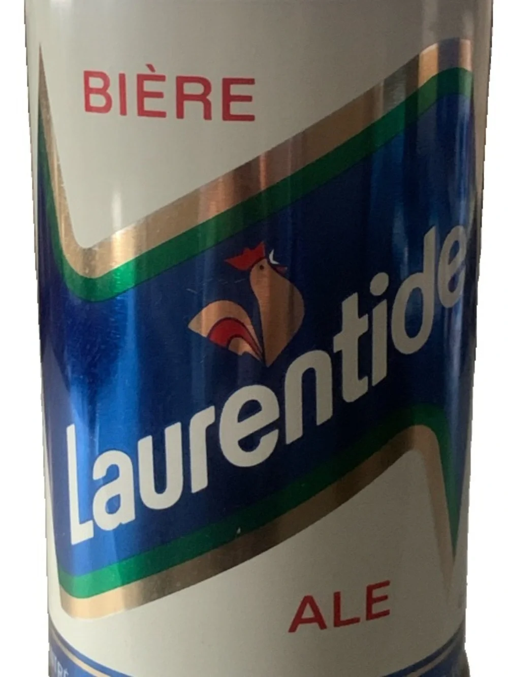 Vintage Beer Can Laurentide Biere Ale Tab Empty Steel Can Canada Molson